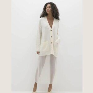 NakedCashmere Adelina Button-Up Cashmere Cardigan